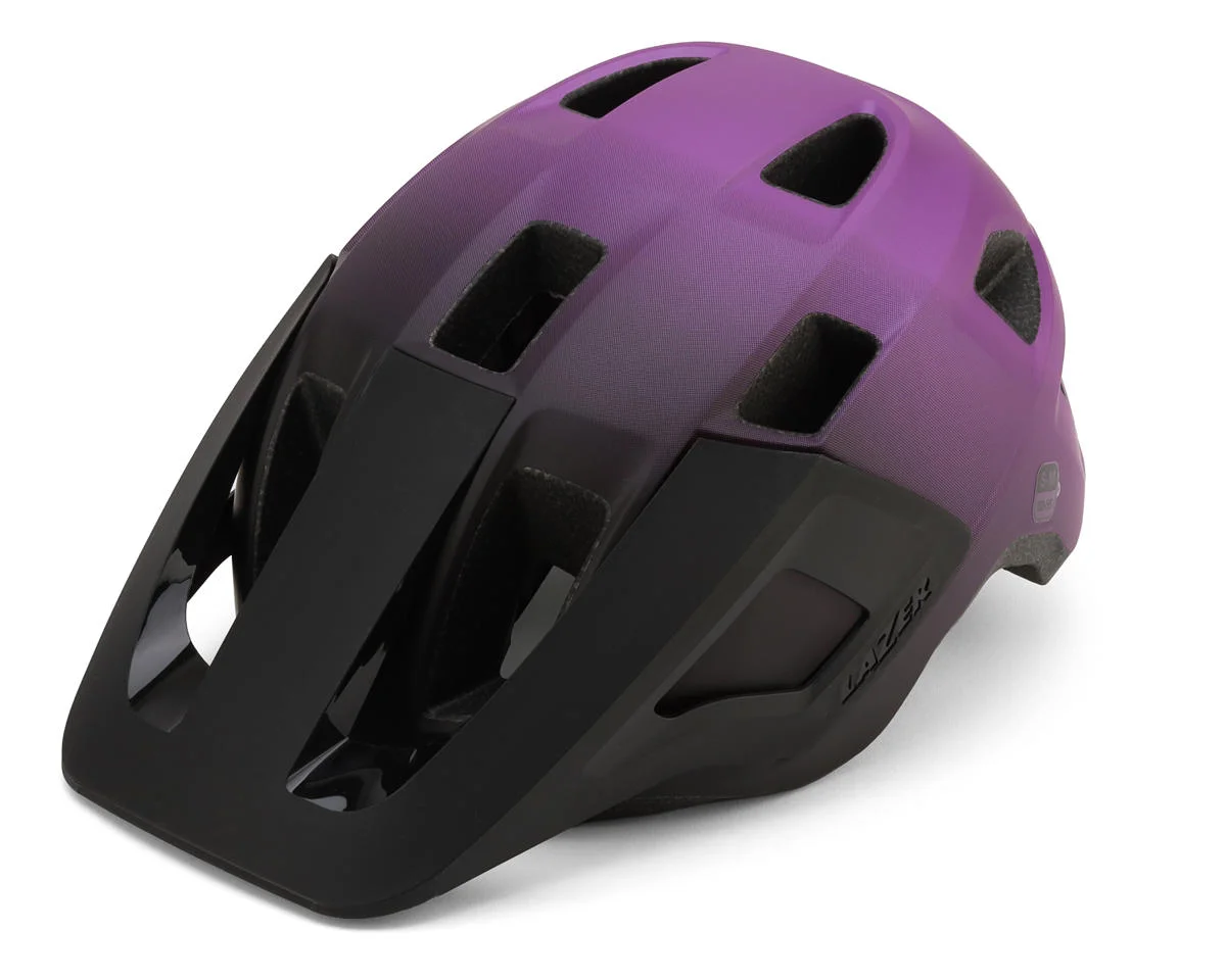 Lazer Finch KinetiCore Youth Helmet (Matte Metallic Purple Black) (Universal Youth) - view 2